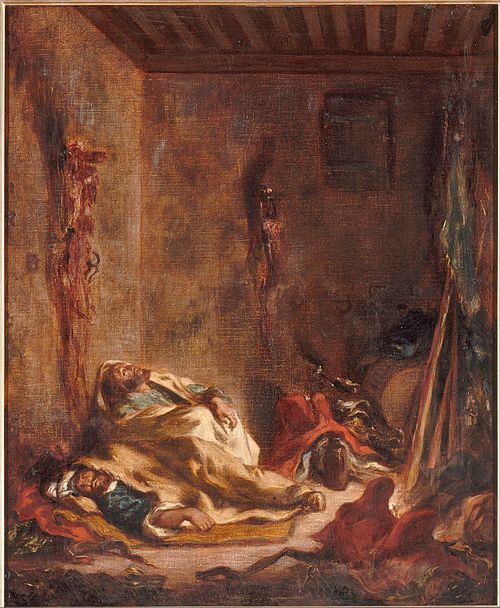 Le corps de garde à Meknès, 1847, Eugène Delacroix