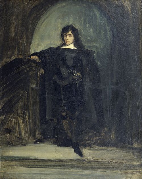 portrait de l'artiste, 1821, Eugène Delacroix