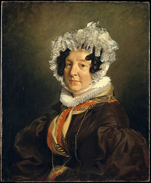 Madame Henri François Riesener (Félicité Longrois, 1786–1847), 1835, Eugène Delacroix