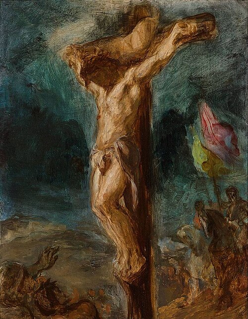 Crucifixion, 1846, Eugène Delacroix
