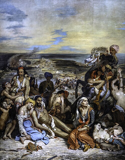 The Massacre at Chios, 1824, Eugène Delacroix