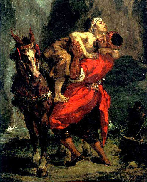 The Good Samaritan, 1849, Eugène Delacroix