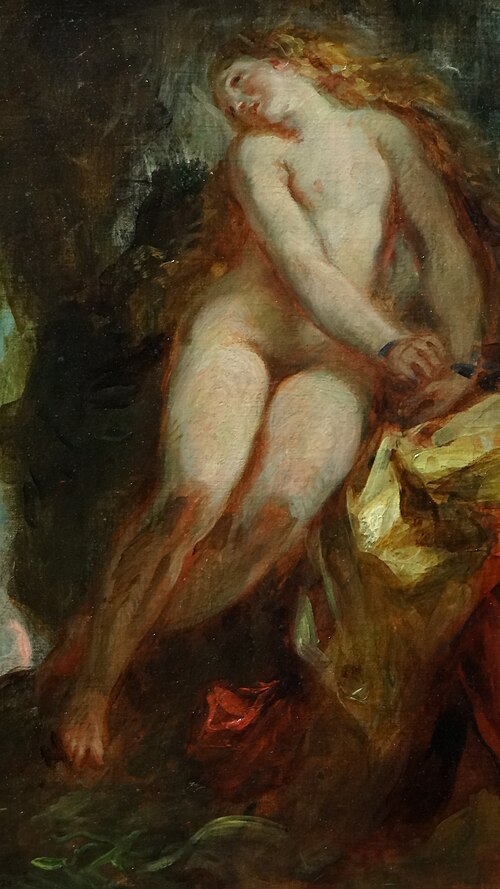 Andromède, 1852, Eugène Delacroix