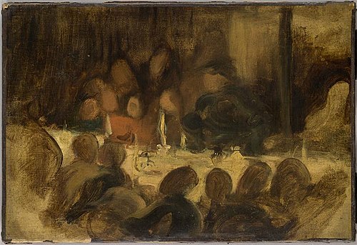 L'Assassinat de l'évêque de Liège, 1827, Eugène Delacroix