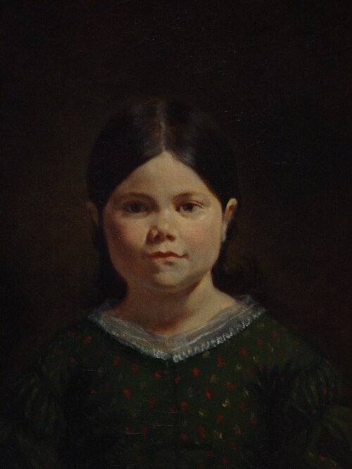 Portrait de Lucille Virginie Le Guillou, 1840, Eugène Delacroix
