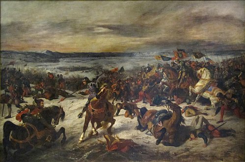 La Bataille de Nancy, 1831, Eugène Delacroix