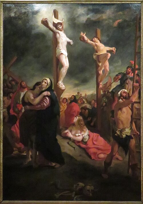 Le Christ sur la croix, 1835, Eugène Delacroix