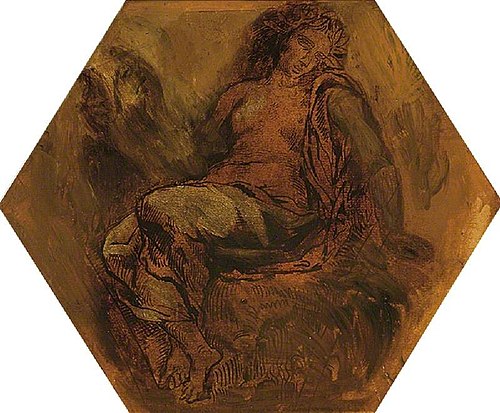 The Muse of Orpheus, 1846, Eugène Delacroix