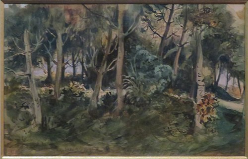 Sous-bois, 1842, Eugène Delacroix