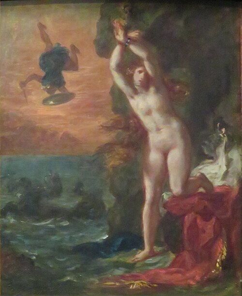 Persée et Andromède, 1853, Eugène Delacroix