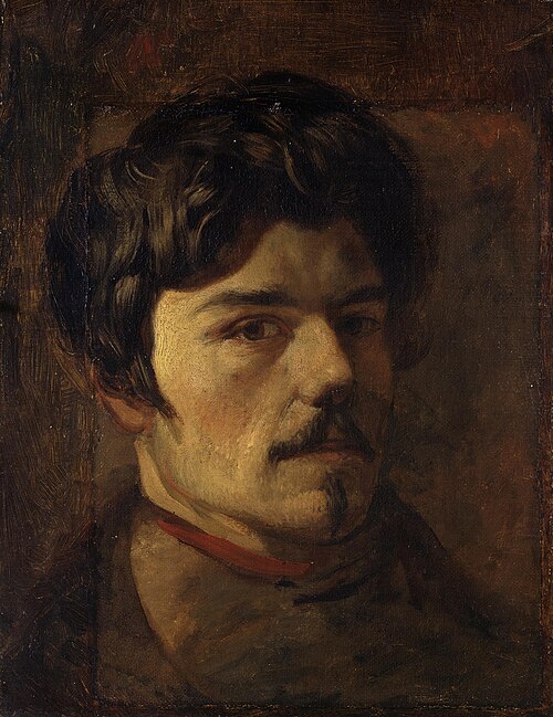 Self-Portrait, 1832, Eugène Delacroix