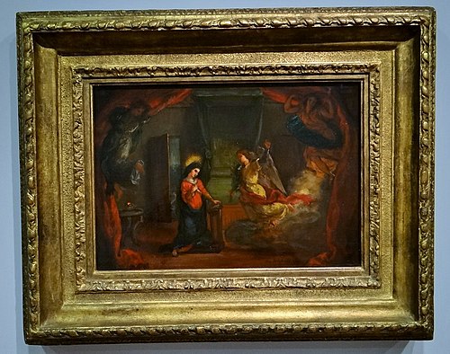Annunciation, 1841, Eugène Delacroix