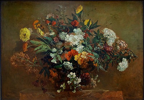 Bouquet of Wildflowers, 1850, Eugène Delacroix