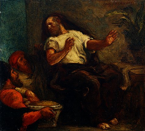 Hippocrates Refusing the Gifts of the King of Persia, 1835, Eugène Delacroix