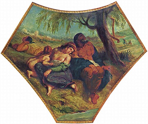 Babylonian Captivity, 1842, Eugène Delacroix