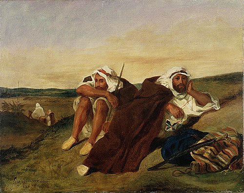 Arabes d'Oran, 1834, Eugène Delacroix