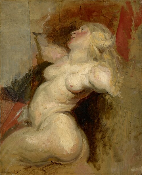 Néréide, 1822, Eugène Delacroix