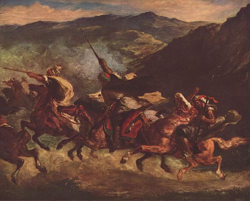 Fantasia, 1847, Eugène Delacroix