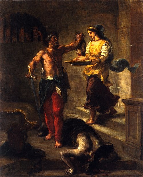 La Décollation de saint Jean-Baptiste, 1858, Eugène Delacroix