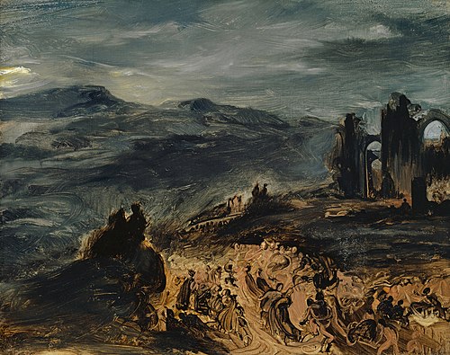 Scène de sabbat, 1831, Eugène Delacroix