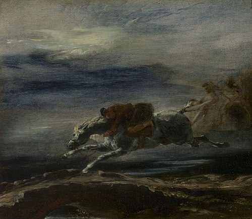 Tam O'Shanter, 1825, Eugène Delacroix