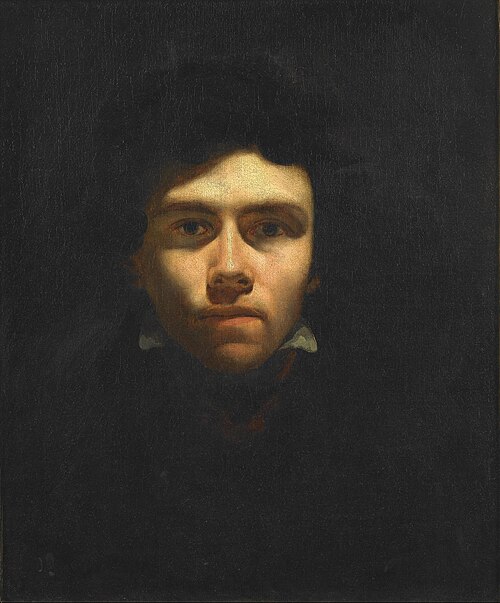 Portrait de Delacroix, peintre, 1816, Eugène Delacroix