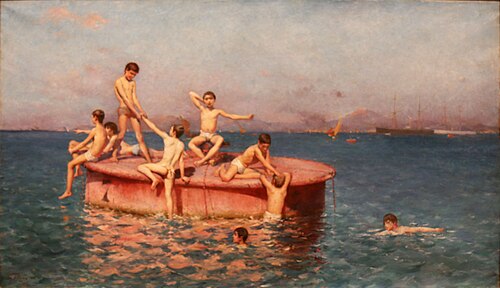 Bouée en rade de Toulon., 1884, Octave Gallian
