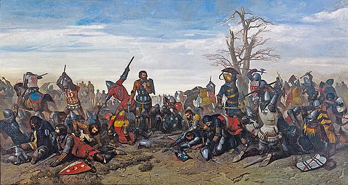 Le Combat des Trente (1350), 1857, Octave Penguilly L'Haridon