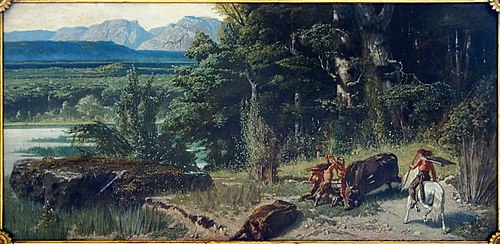 L'âge de la pierre, 1869, Octave Penguilly L'Haridon