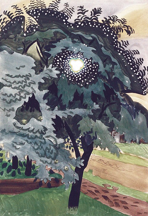 The Luminous Tree, 1917, Charles E. Burchfield
