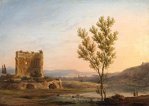 Vue des environs de Rome, 1776, Pierre-Henri de Valenciennes