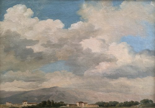 Étude de ciel au Quirinal, 1800, Pierre-Henri de Valenciennes