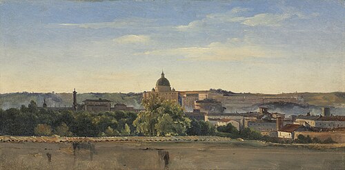 View of Rome, 1782, Pierre-Henri de Valenciennes