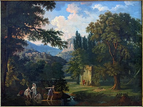 Paysage historique, 1800, Pierre-Henri de Valenciennes