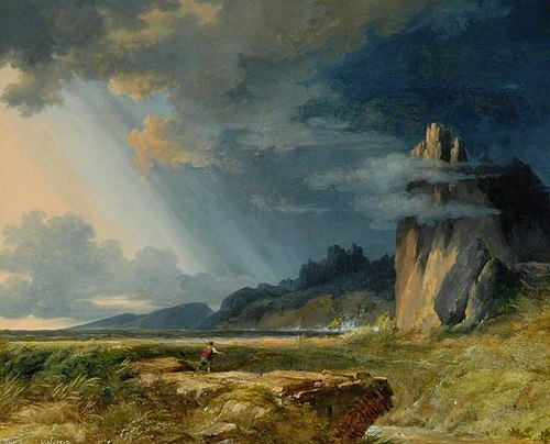 Landscape, Storm, 1817, Pierre-Henri de Valenciennes