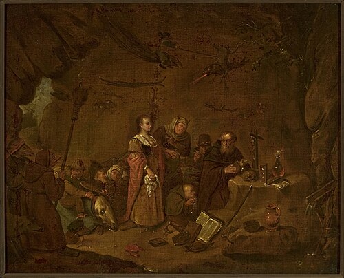 Temptation of St. Anthony, , David Teniers le Jeune
