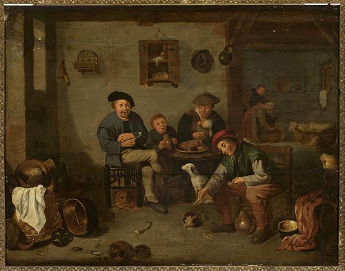 Genre scene in the countryside, , David Teniers le Jeune