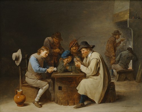 The Card Players, 1646, David Teniers le Jeune