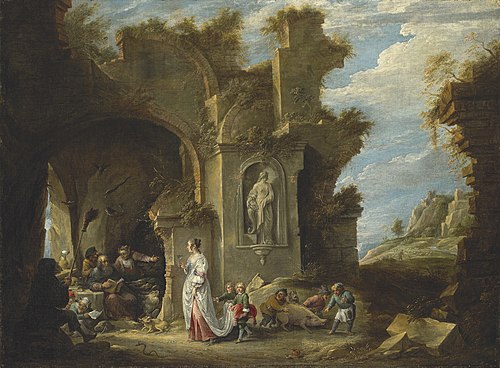 Temptation of Saint Anthony, , David Teniers le Jeune