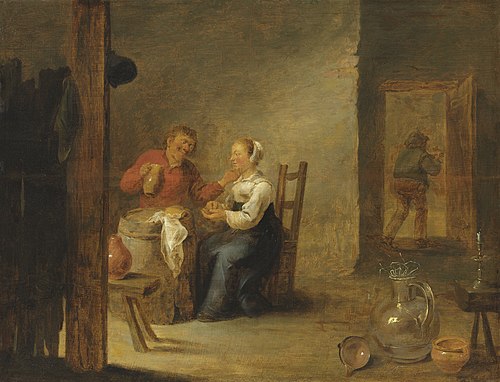 A tavern scene, , David Teniers le Jeune