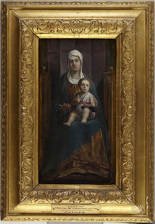 Vierge à l'Enfant, , David Teniers le Jeune