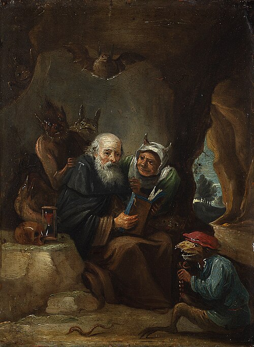 The Temptation of St. Antony, 1655, David Teniers le Jeune