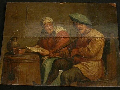 The Old Fiddler, , David Teniers le Jeune