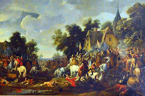 Battle Scene from the 80 Years War, 1640, David Teniers le Jeune