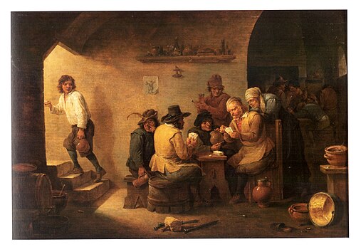 Intérieur de cabaret, 1660, David Teniers le Jeune