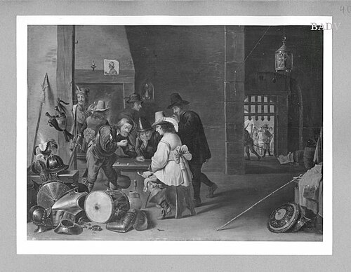 Soldiers in the guard-room, 1644, David Teniers le Jeune