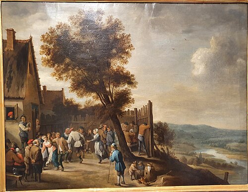 Festa na Aldeia, 1640, David Teniers le Jeune