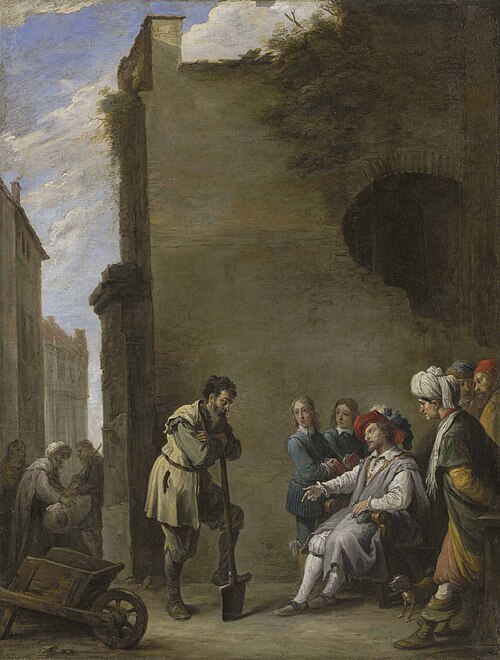 The Parable of the Laborers in the Vineyard, 1650, David Teniers le Jeune