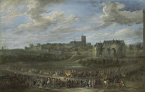 Entry of a princess into Brussels, 1651, David Teniers le Jeune