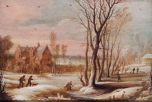 Winter Landscape, , David Teniers le Jeune